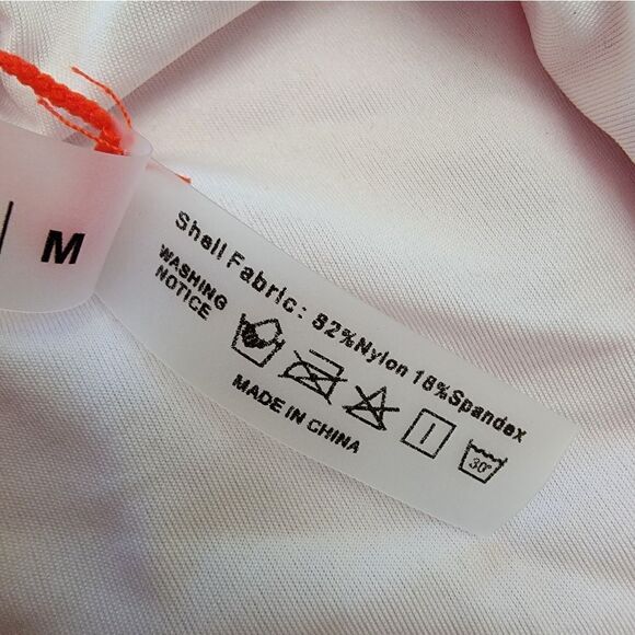 Blooming Jelly 3 Pieces Bikini Adjustable Tie Triangle Top Bottom Cover Up Siz M - Picture 8 of 8